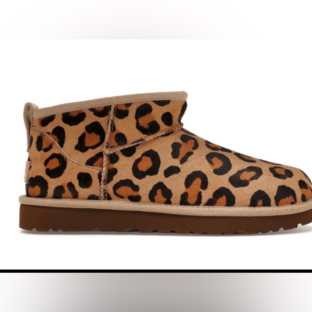 Very popular UGG calf hair spotty boots.